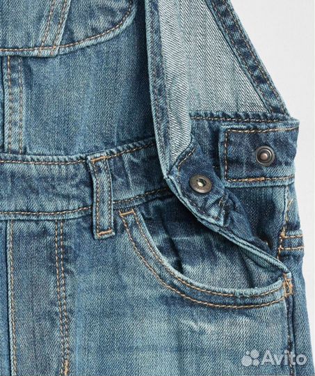 Джинсовый комбинезон для девочки