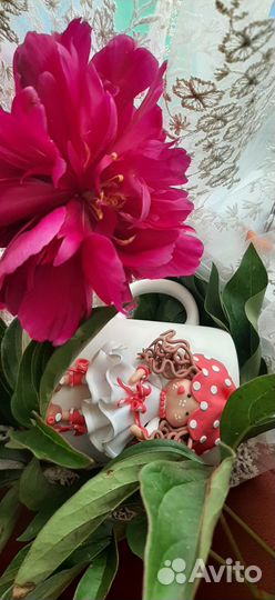 Кружки ручная работа с декором