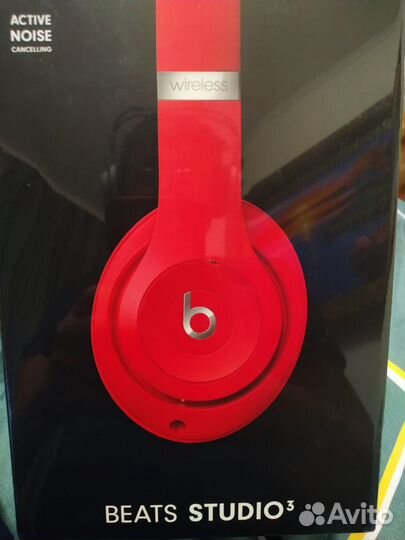 Новые Beats Studio 3 Wireless Red