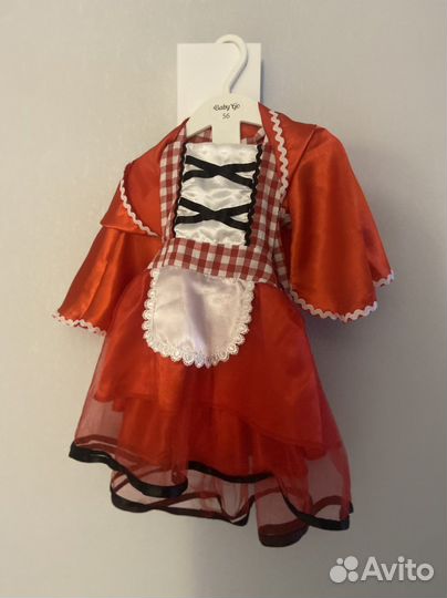 Костюм красной шапочки для девочки