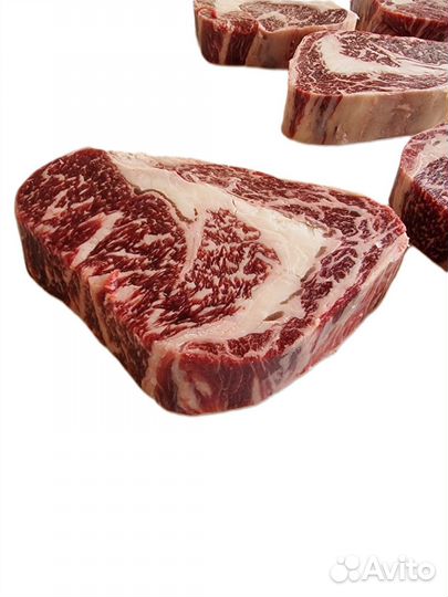 Стейк Рибай из мраморной говядины