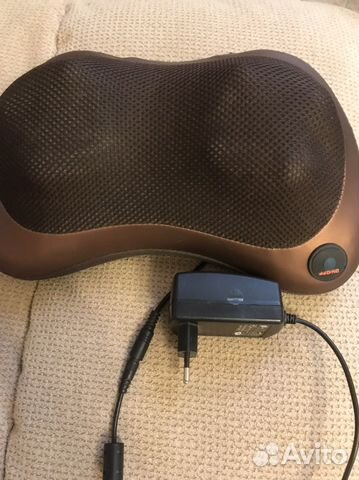 Массажная подушка с подогревом