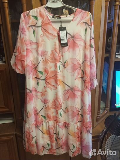 Шифоновое платье