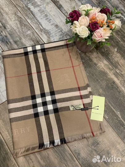 Кашемировый палантин шарф Burberry