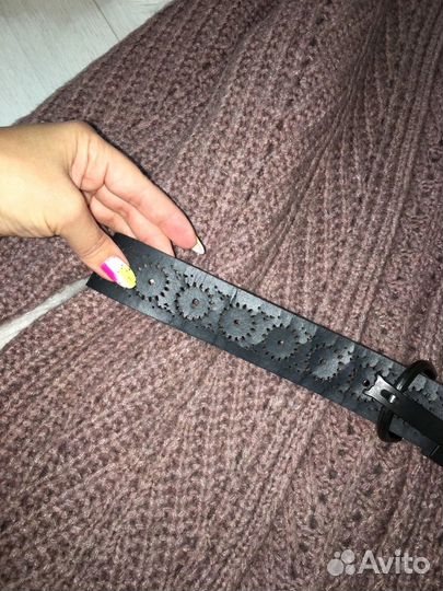 Кардиган more more S обьемная вязка, пудровый