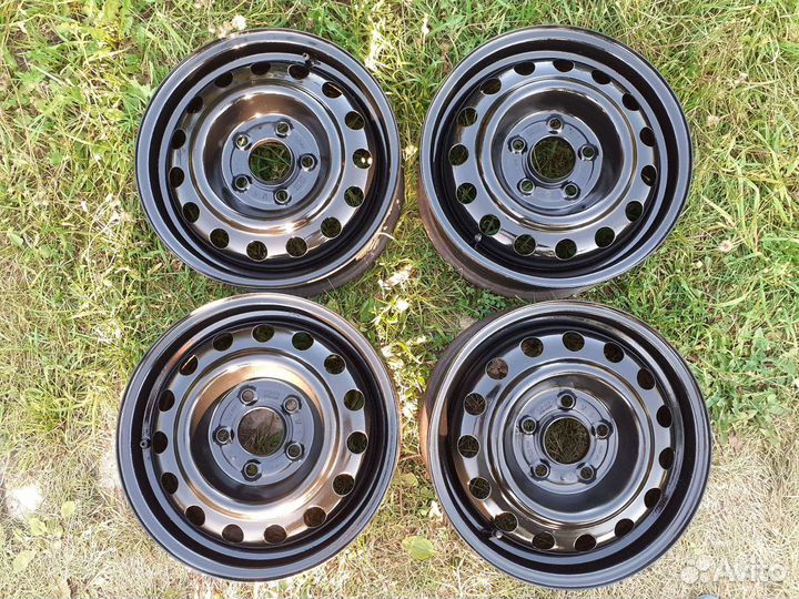 Диски штампованные с колпаками r15