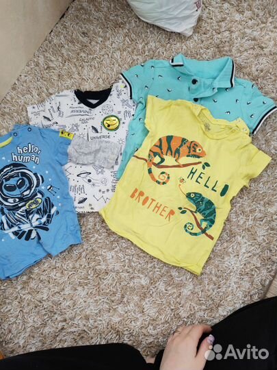 Детская одежда для мальчиков пакетом