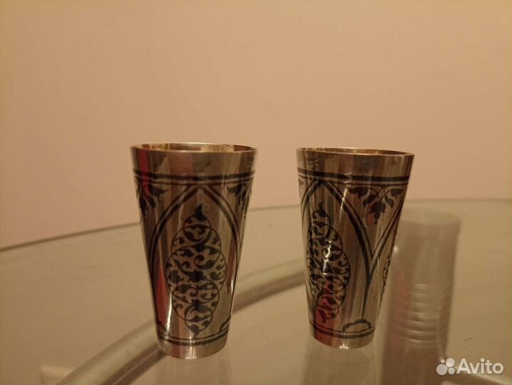 Стопка серебро