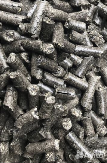 Пеллеты из лузги подсолнечника