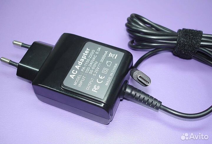 Блок питания asus 5.25V 3A (Type-C) 15W OEM