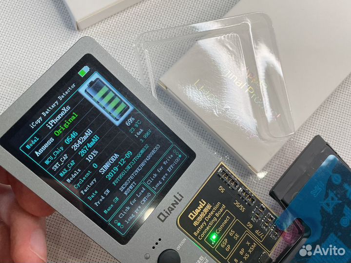 Аккумулятор iPhone XS original chip