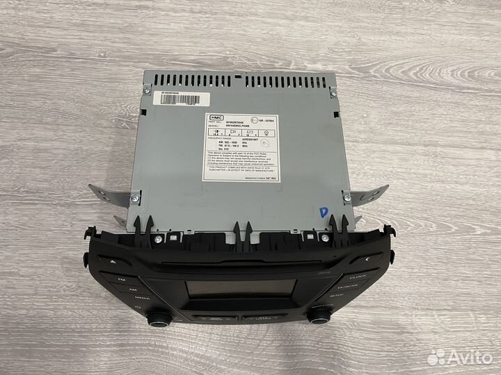 Штатная магнитола Hyundai Santa Fe AM104dmee PA30B