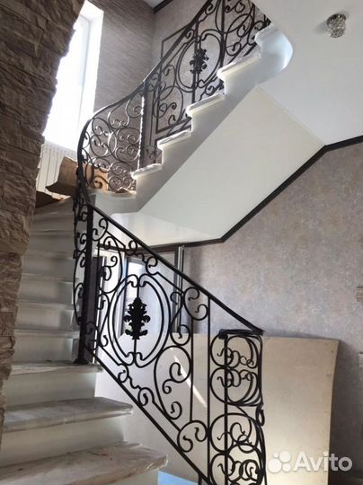 Перила для лестницы. Изготовление