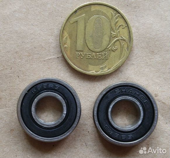 Миниатюрные подшипники 698-2RS (8х19х6 мм)