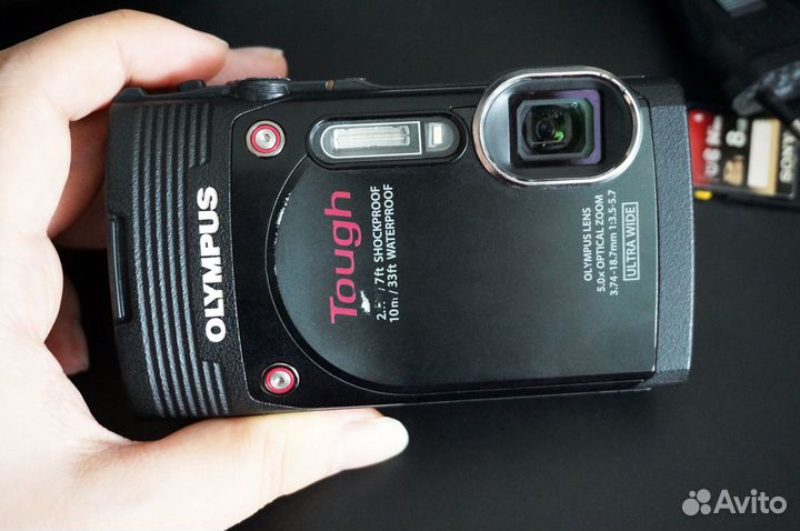 Фотоаппарат Olympus Stylus Tough TG-850 iHS