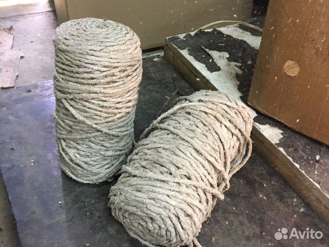 Верёвки шнур асбестовый