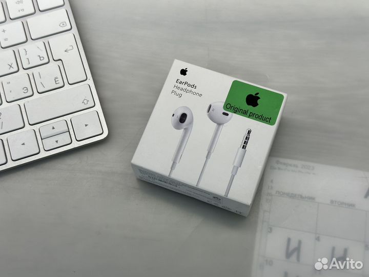 Наушники apple earpods проводные 3.5 мм