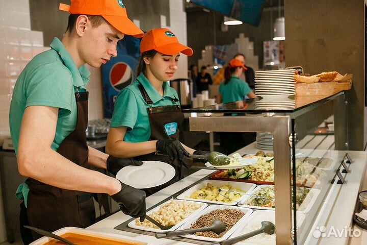 Подраб.4 ч. Продавец-кассир в кафе.Еженед.выплаты