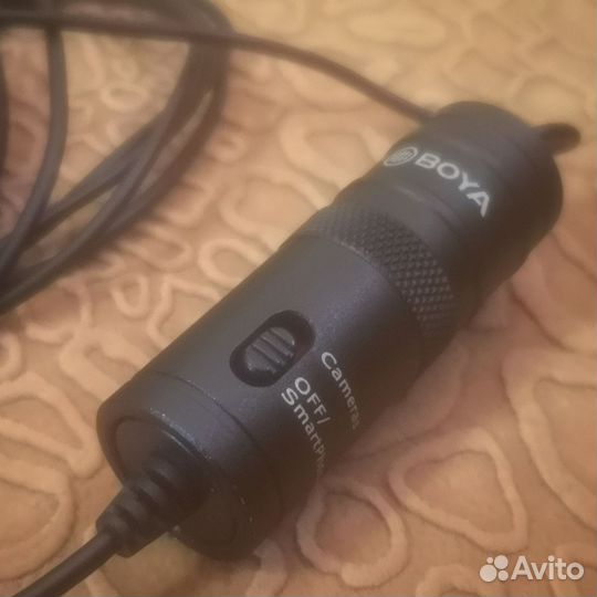 Микрофон петличный boya by-m1