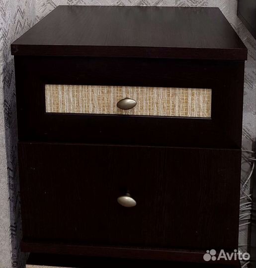Тумба прикроватная венге