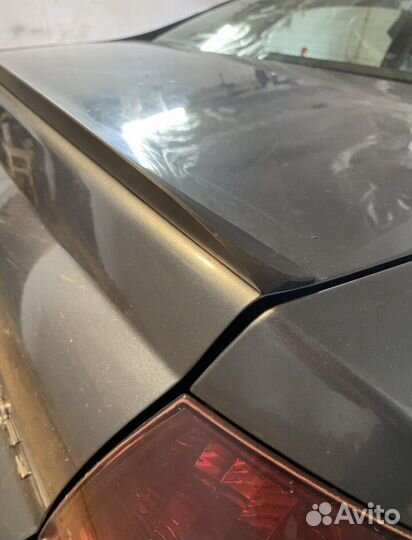 Лип спойлер Peugeot 407