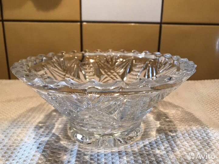 Хрустальная посуда СССР