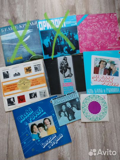 Виниловые пластинки СССР