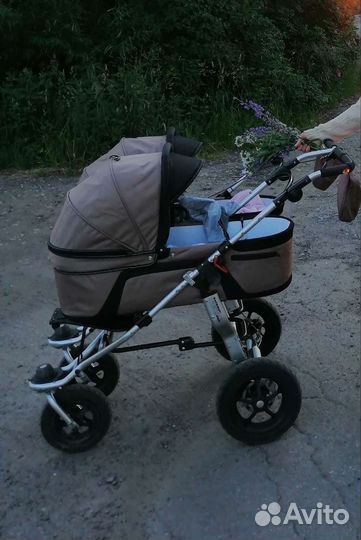 Коляска для двойни (погодок) tfk 2 в 1