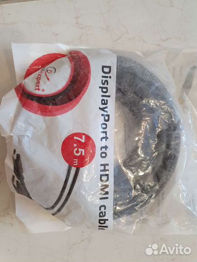 Кабель соединительный DisplayPort - hdmi