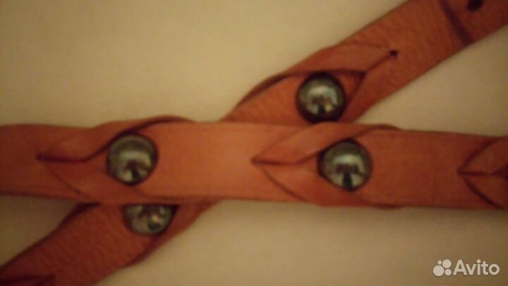 Кожанный пояс Colin's