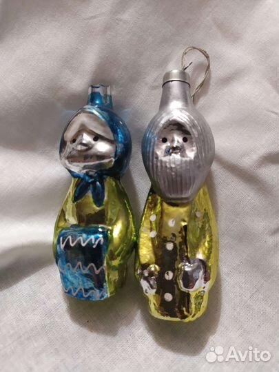 Елочные игрушки СССР