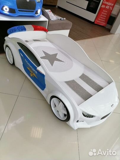 Кровать машина