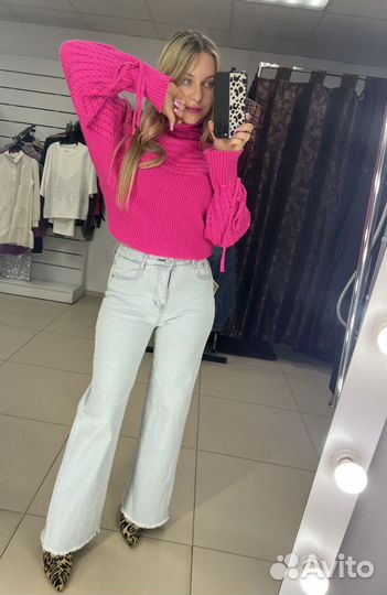 Джинсы женские прямые, 26 27 28