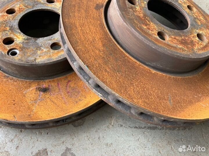 Тормозной диск 295мм передний Mercedes-Benz