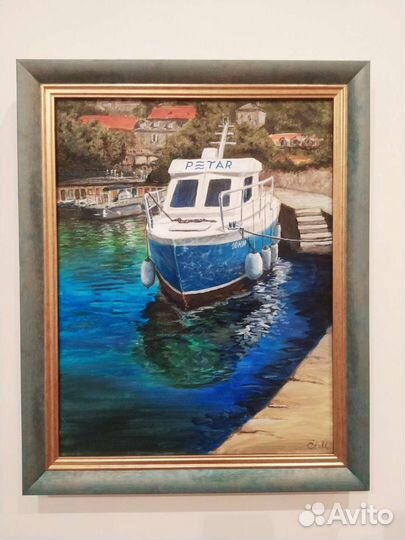 Картина маслом на холсте пейзаж