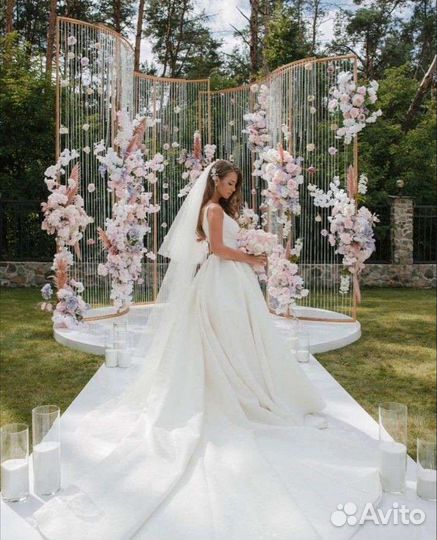 Свадебная арка, масштабные конструкции