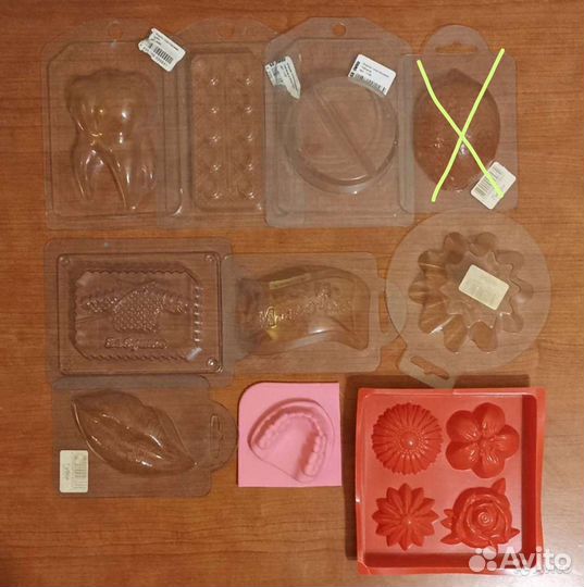 Формочки для мыла, или шоколада