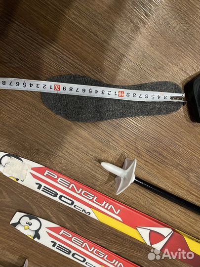 Лыжи беговые с ботинками