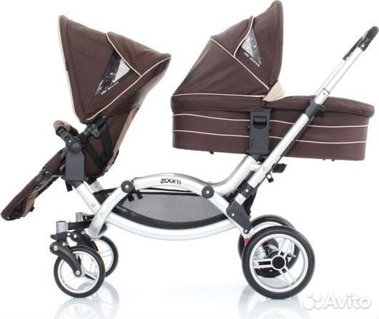 Коляска для двойни