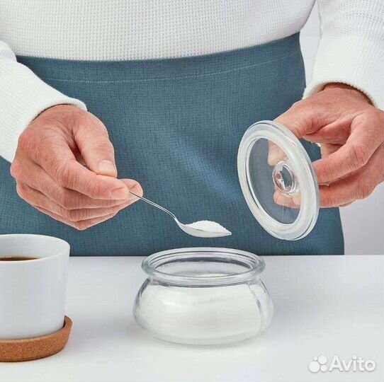 Банка для хранения стекло IKEA икея новая