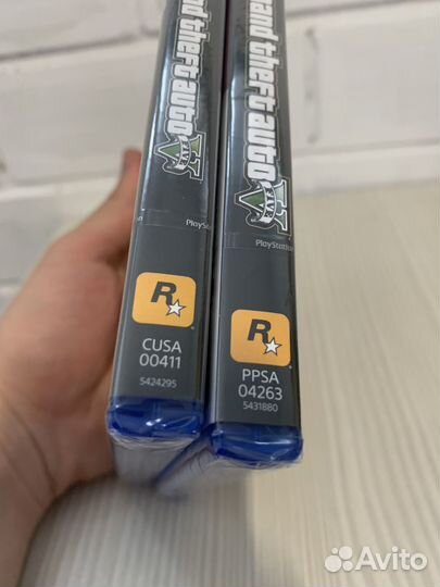 Новая GTA 5 PS4/PS5 запечатанная