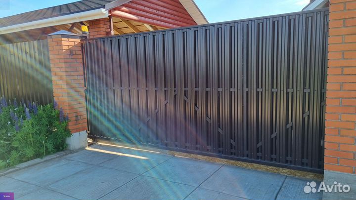 Ворота под ключ