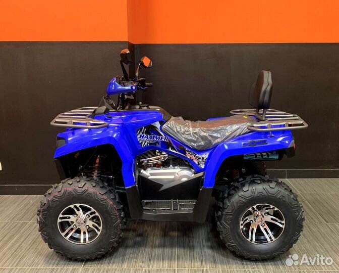 Квадроцикл Hammer 250 Водянка, Мост, Лебедка