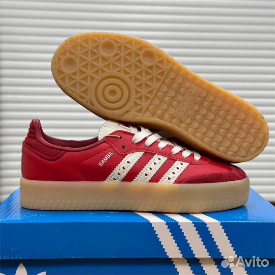 Кроссовки кеды Adidas Samba Valentine's Day