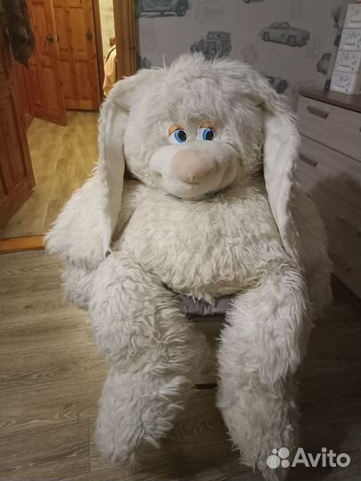 Мягкая игрушка заяц большой