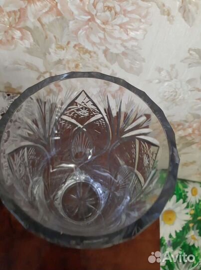 Ваза хрустальная СССР