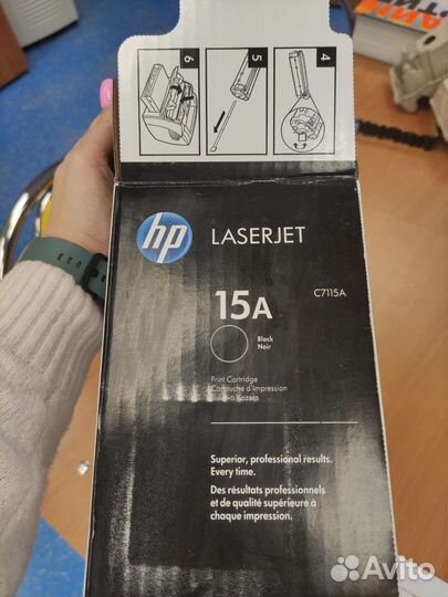 Картридж лазерный Hewlett Packard C7115A (HP15A)
