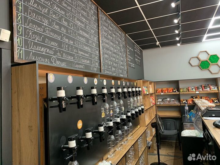 Современный пивной магазин. Готовый бизнес