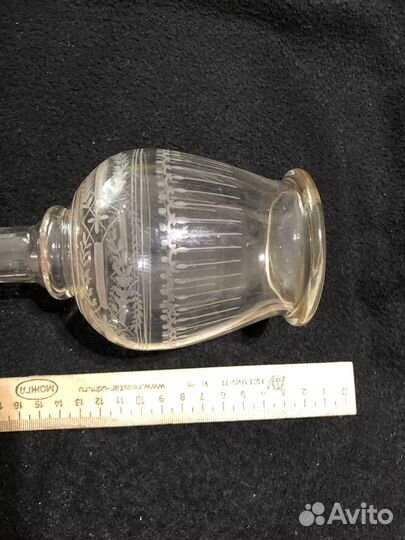 Графин без крышки травление