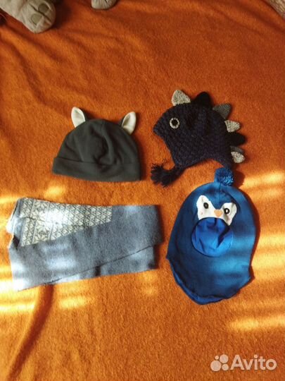 Шапки детские для мальчиков